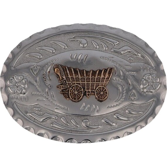 Covered Wagon Pioneer Western Wagon Oregon Trail Ride Buggy  display picture 1