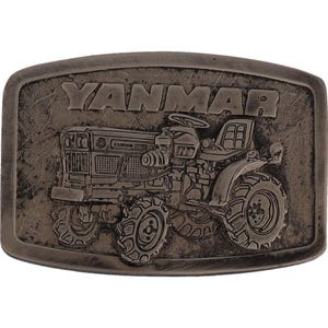Yanmar Tractor John Deere 750 Agriculture Equipment Farming 70s Nos Belt Buckle Vintage Farmer Western Farm Equipment Ag Agriculture Cowboy