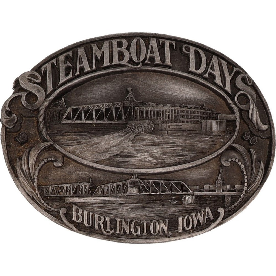 Steamboat Days Burlington Iowa Music Festival Mississippi River Vintage