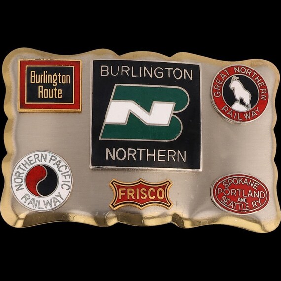 Burlington Northern Nprr Train Railroad Bn Frisco… - image 3
