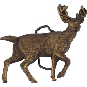 Hirsch Jäger Jagd Western Buck Buckel Hirsch Bogenschießen Wald 1980er Jahre Vintage Gürtelschnalle Bogen Wildjagd Cowboy Elch Whitetail Trophy