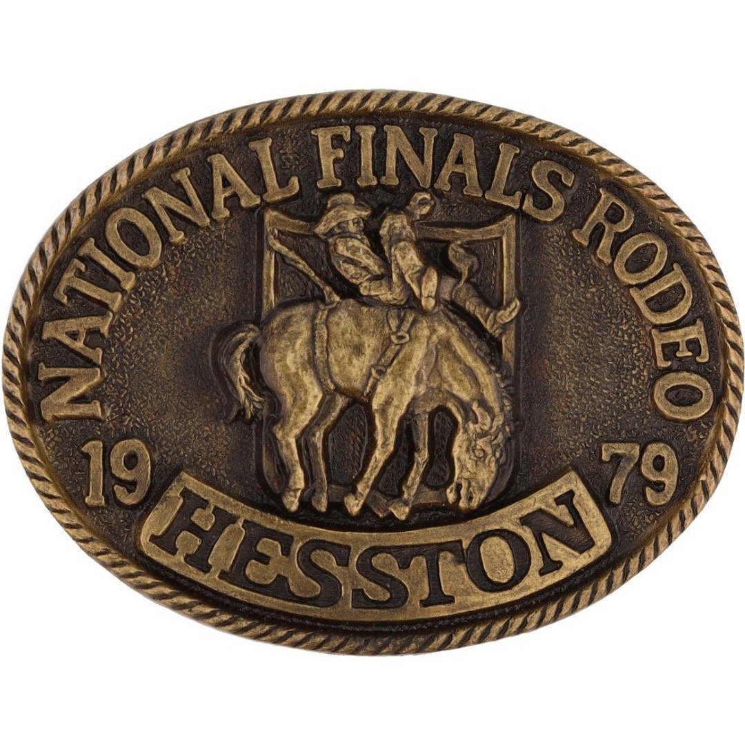 New Nfr National Final Rodeo 79 Hesston Bronc Riding Pro 1970s Nos ...
