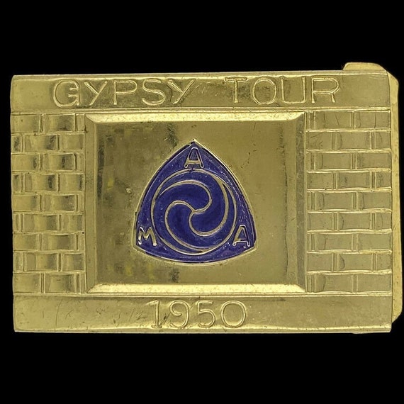 AMA 1950 ジプシーツアーバックル ハーレーダビッドソン インディアン