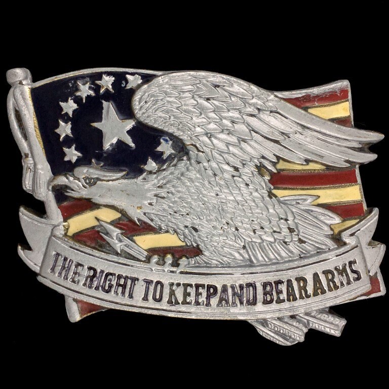 2nd amendment belt buckle