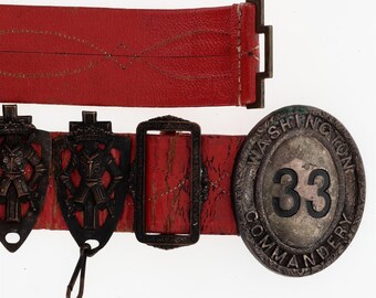 Vintage Fraternal Order Buckle - Etsy display picture 1