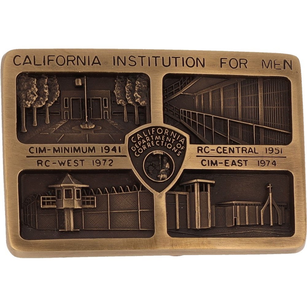 New Bronze California Chino Cim Dept Corrections Prison Nos - Etsy Italia