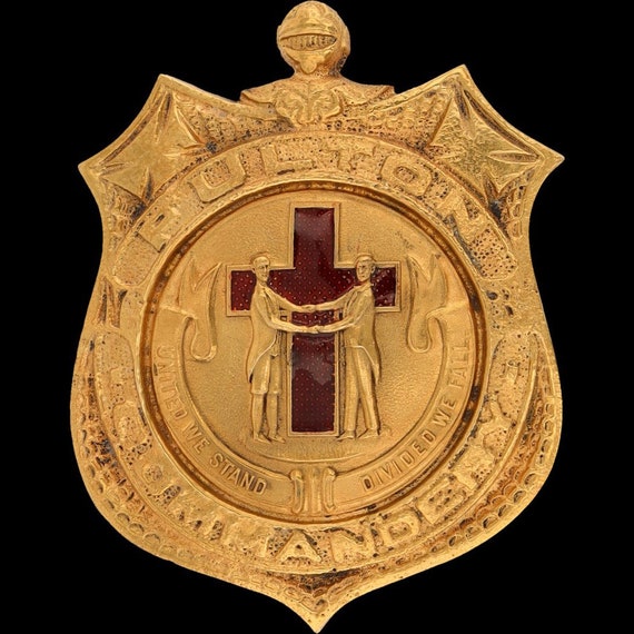 Fulton Commandery Knights Templar Mason Masonic= … - image 3