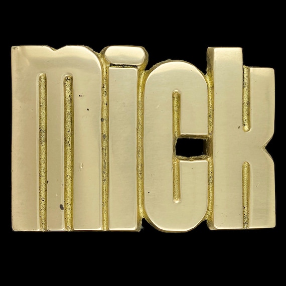 Mick Mickey Personalized Name Retro Old School Hi… - image 1