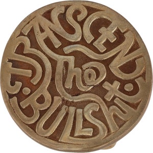 Art Brass Transend Bullshit Bs Harold Balazs Hippie Boho 70s  display picture 1
