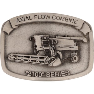 International Harvester Ih Axial Flow Combine Agricoltura Vintage Cintura Fibbia Fattoria Ag Ihc Agricoltura Agricoltore Western Farmall JI Case