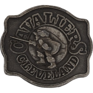 Cleveland Cavaliers Nba Basketball Team Cavs Fan 1970s Vintage Belt Buckle