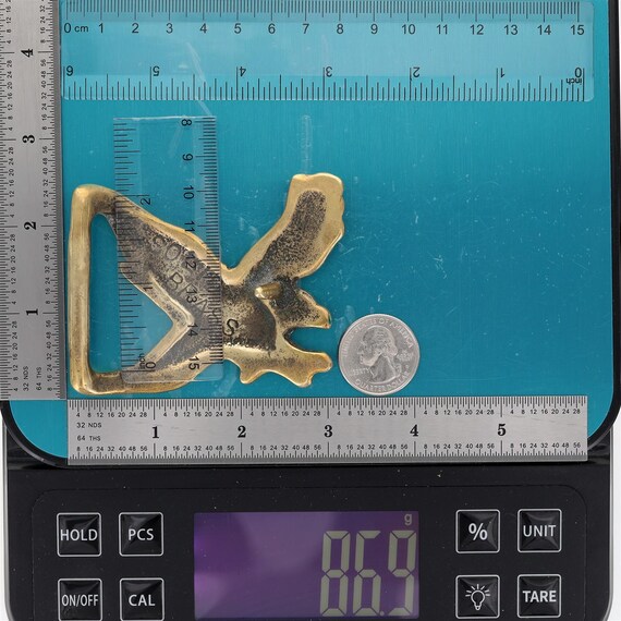 Trinity Brass Eagle Hawk Bird Hunter Veteran Bike… - image 5