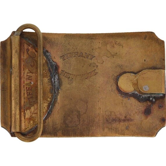 真鍮製ウェルファーゴインディアンテリトリー銀行ティファニー