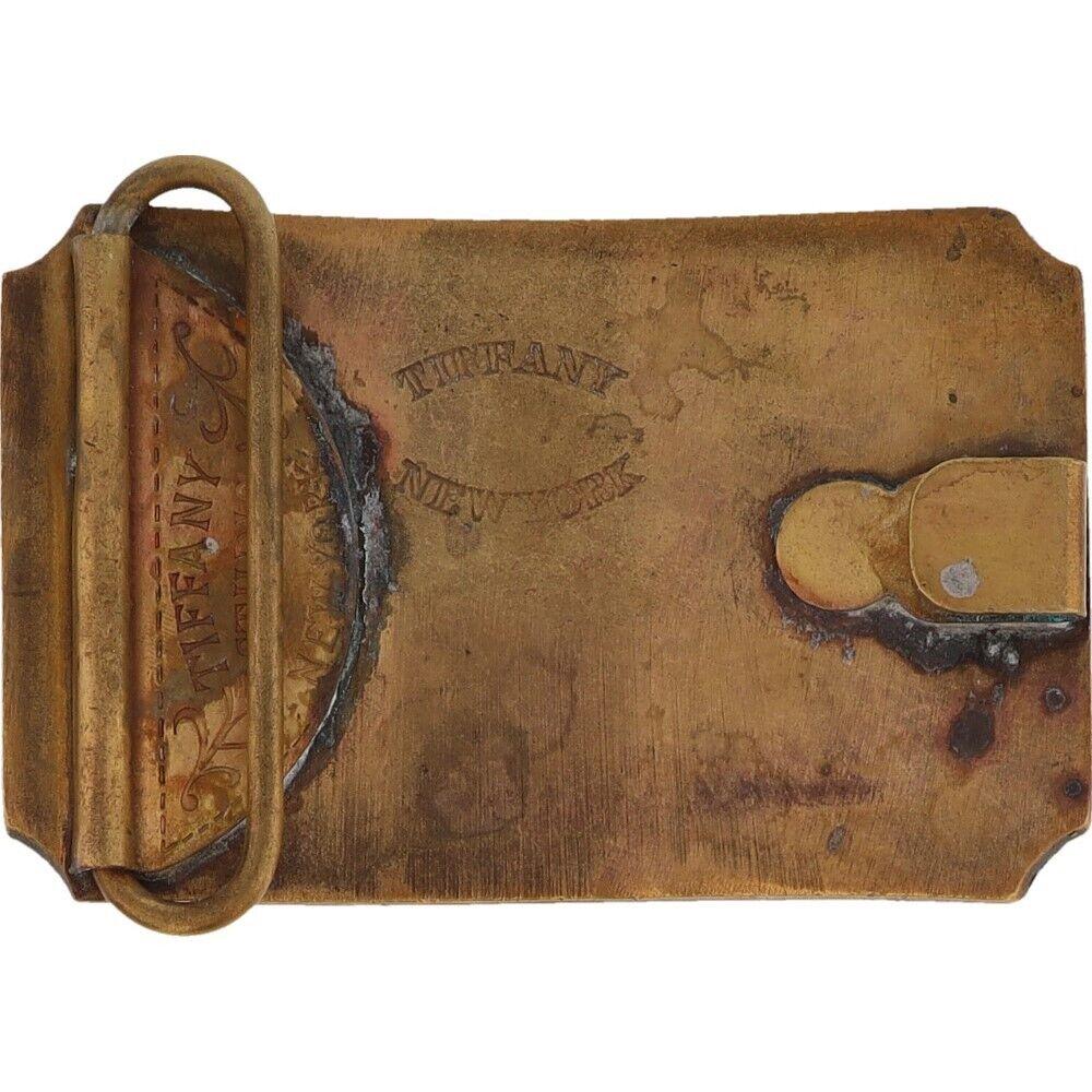 真鍮製ウェルファーゴインディアンテリトリー銀行ティファニー