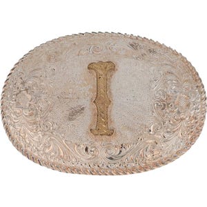 Nueva Plata P I Letra Nombre Inicial Ian Isaac Isaiah Ivan Vtg Cinturón Hebilla Isabelle Iris Imani Ingrid India Indigo Ira Ida Vintage