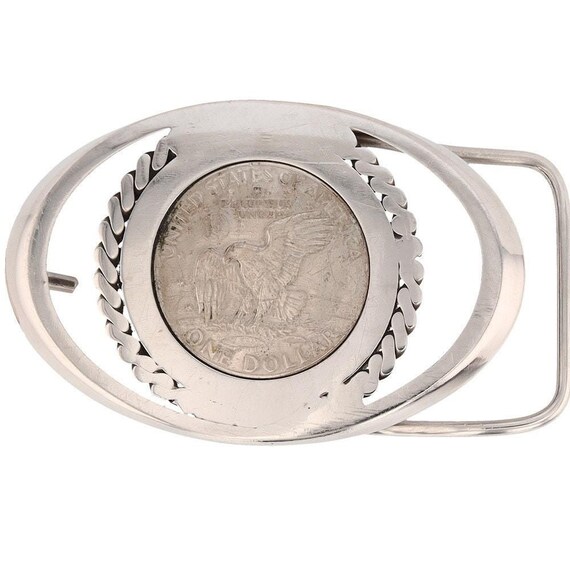 Eisenhower Apollo 11 Moon Landing Ike Dollar Coin Handmade  display picture 2