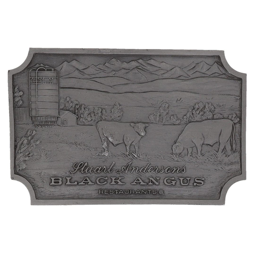 Rare Stuart Andersons Black Angus Restaurant Seattle Washington Vintage