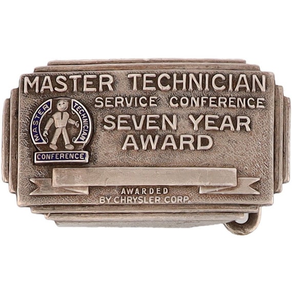 1955 Sterling Silver Chrysler Technician Mechanic… - image 1
