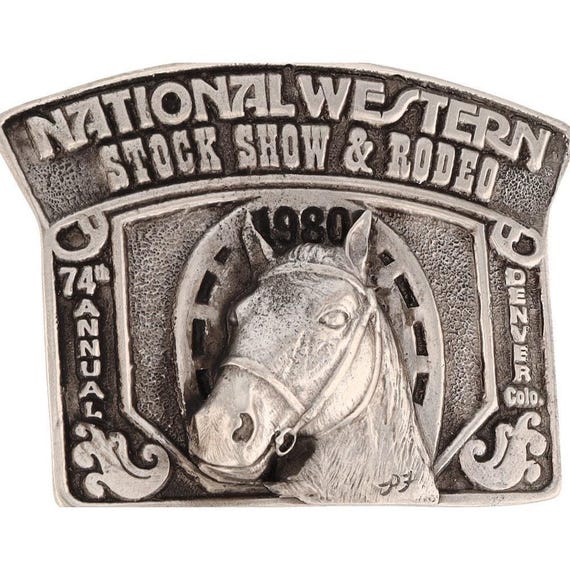 New National Western Stock Show Rodeo Denver Colorado Horse  display picture 3