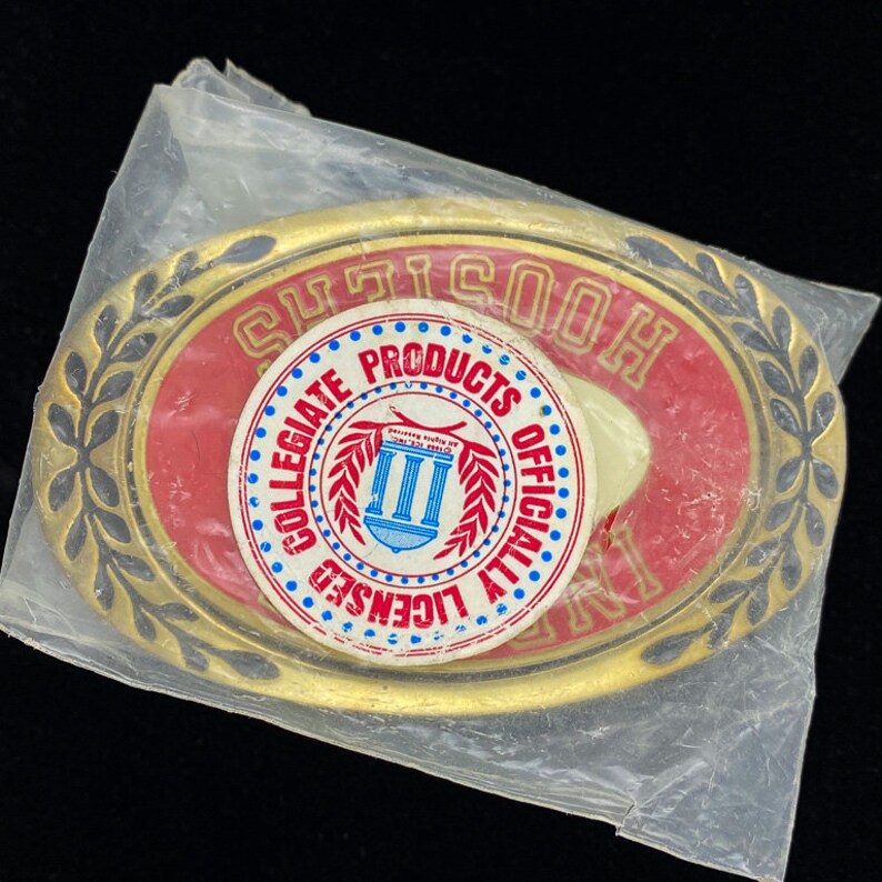 Indiana University Hoosiers Basketball Fan Gift Solid Brass image 2