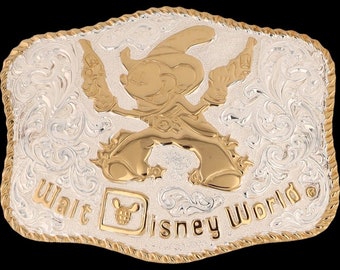 New Silver P Mickey Mouse Disneyana Disney Land World Wdw 