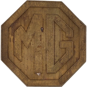 Brass Mg Midget Sport Classic Show Car Roadster Ta Td A 70s Vintage Belt Buckle Automobile Memorabilia Motor Company Mgb Gt Sports Mgb