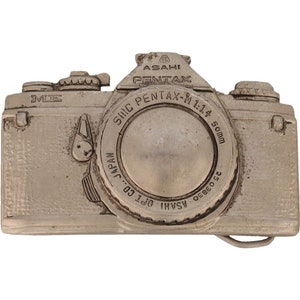 Asahi Pentax Slr 35mm Film Camera Photography Me Kx 1980s Vintage Belt Buckle Professional Photographer Manual Le Cool Lens Body Classic