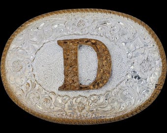Fabulous Girls /boys Youth Western Engraved Initial N Belt  display picture 3