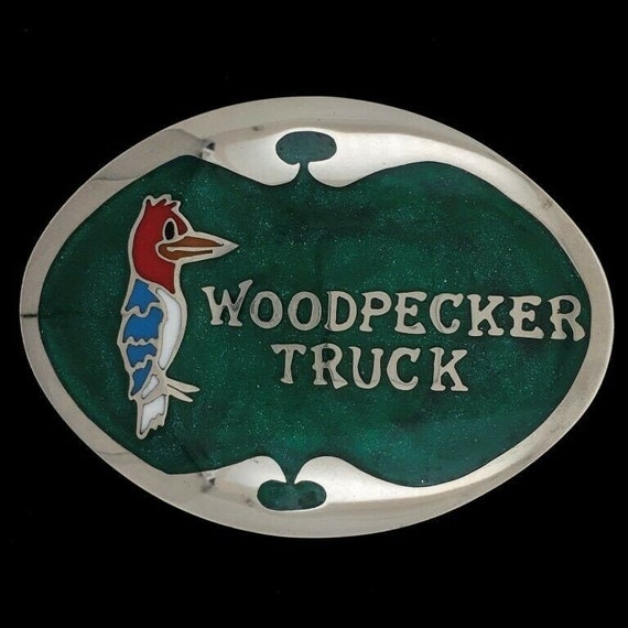 Woodpecker Truck Lines Trucker Trucking Semi Driver W… Gem
