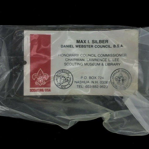 New Max I Silber 1989 National Bsa Boy Scout Jamb… - image 2