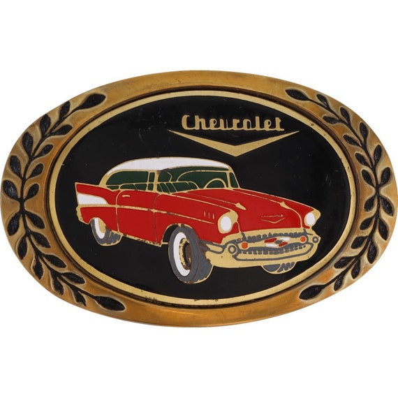 Brass Chevy Chevrolet Bel Air Antique Classic Show