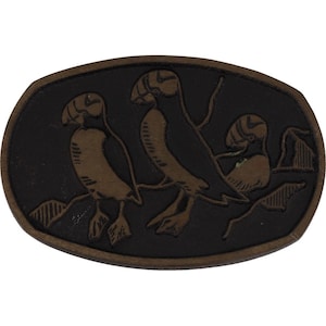 Bronze Gentoo Penguin Antarctica King Chinstrap Emperor 1970s Vintage Belt Buckle Adelie Atypical Baby Chick Rockhopper Royal Cute Hippie