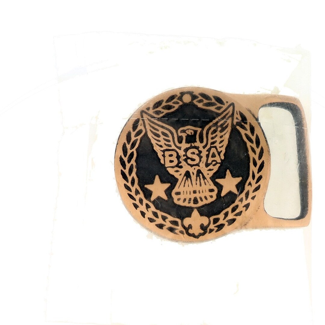 Boy Scouts of America BSA Thanks Enamel Pin Eagle Fleur de Lis Insignia Vintage