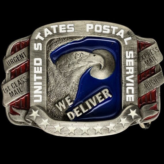 usps belt buckle