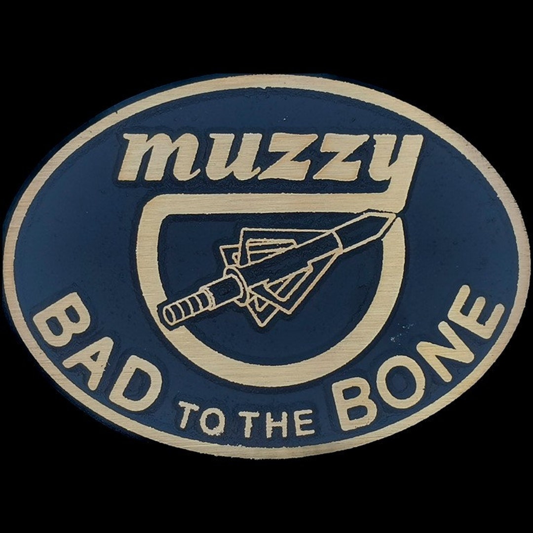 Brass New Muzzy Broadhead Bow Hunter Arrow Tip Archery Hunting Nos