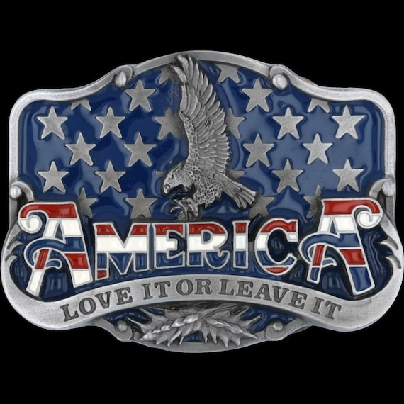 Boucle De Ceinture Bald Eagle 1986 – Siskiyou Buckle Company, Résine, Inutilisée