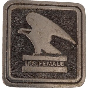 Servicio Postal de los Estados Unidos (USPS), empleado de correos, cartero, hombre, hebilla de cinturón vintage de los años 70, cartero, supervisor, administrador de correos, empleado de los Estados Unidos (USPO), correos