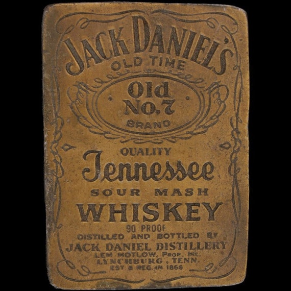 Boucle de top ceinture jack daniels