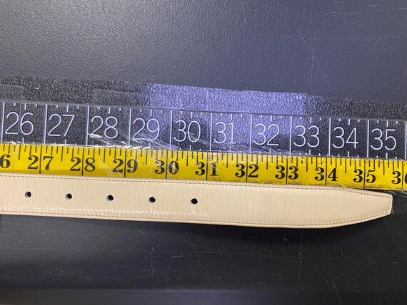 Prada Milano Marbled Rectangular Logo Buckle Leat… - image 11