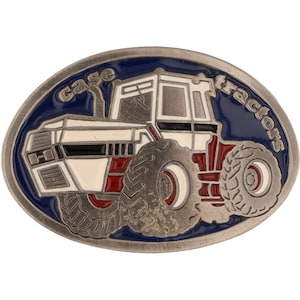 Case Ih Ihc International Harvester Farm Tractor Farming NOS Vintage Belt Buckle Equipment Service rivenditore professionale Combine