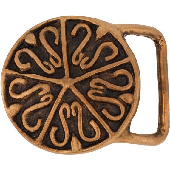 Brass Tech Ether Guild Star Flake Banshee Hippie Art 1970s Vintage Belt Buckle Brass Tech Ether Guild Star Flake Banshee Hippie Art 1970s  main image 4
