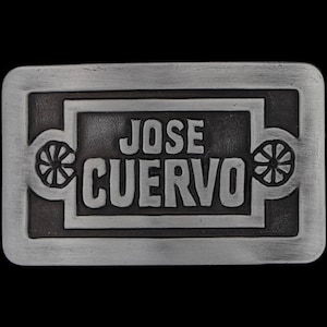 Jose Cuervo Tequila Drinker Mexico Cowboy 1970s Nos Vintage Belt Buckle Drinking Drunk Beer Whiskey Cowgirl Agave Jalisco