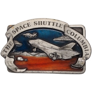 Space Shuttle Astronaut Junge Crippen Geekery Wissenschaft Geschenk Schnallen 1980er Jahre Gürtelschnalle 1980er Jahre Gürtelschnalle