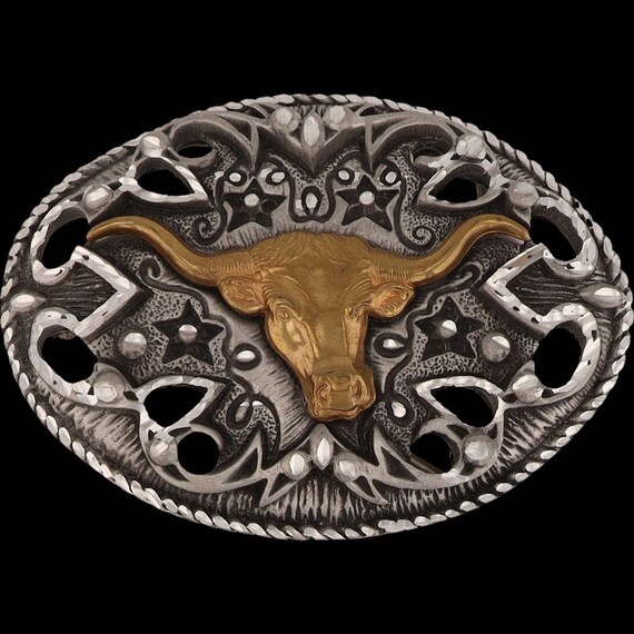 New Longhorn Cattle Steer Cow Skull Rancher Cowbo… - image 3