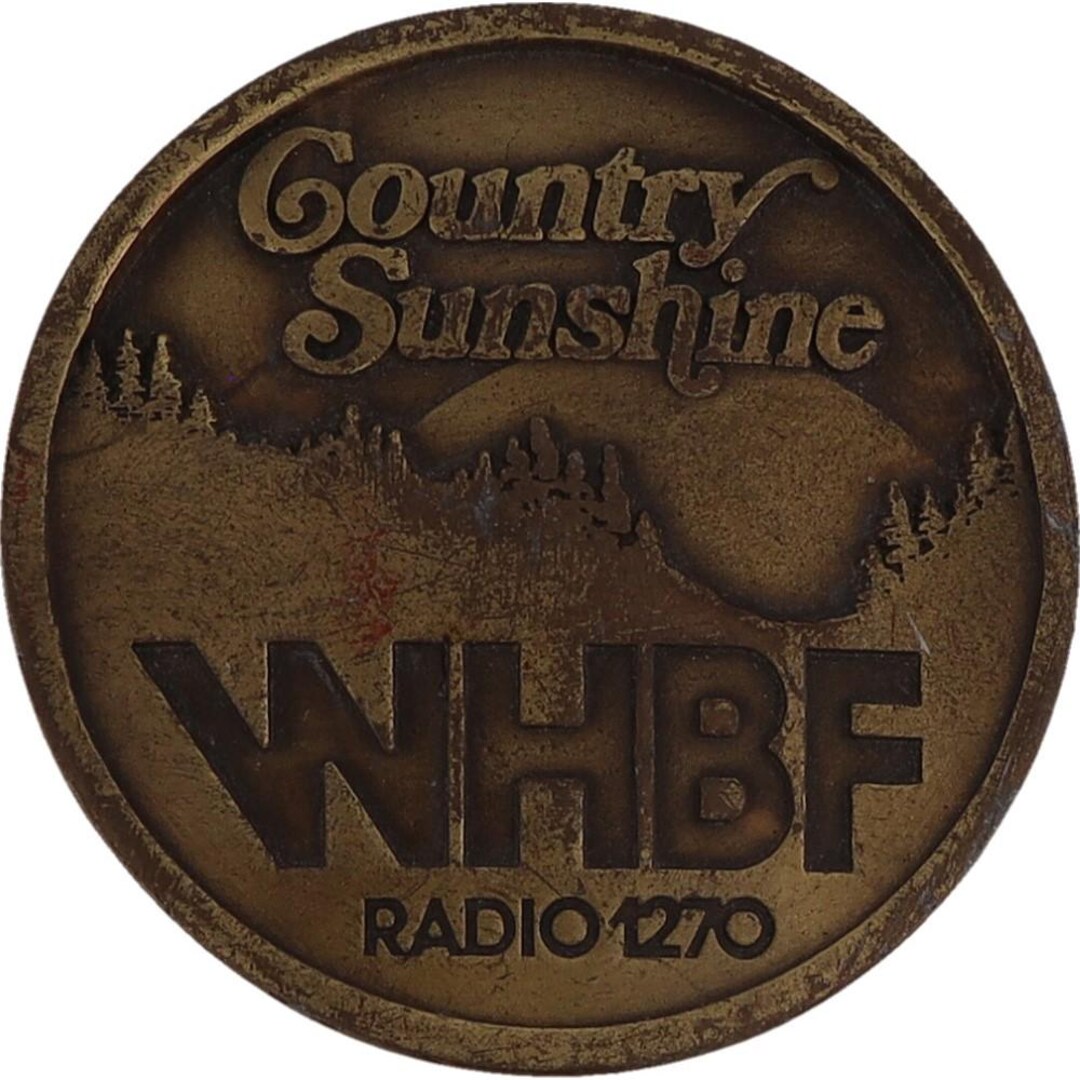 Whbf Set Whbf Radio Station 1270 Country Music Broadcasting Il 1970s Vintage ...