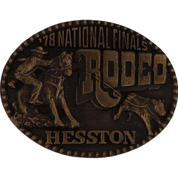 Fibbia Cintura Western Rodeo In Ottone Massiccio – Cavaliere Su Toro – Per Cinture Standard 3,8 Cm – Stile Cowboy - 2
