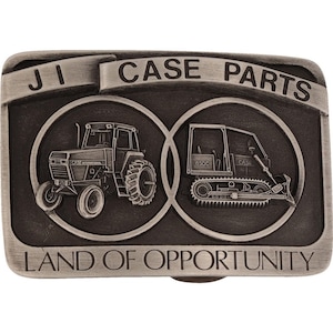 John Deere 7000 6000 Series Tractor Farm Equipment 1980s NOS Vintage Belt Buckle Farming Farmer Worker