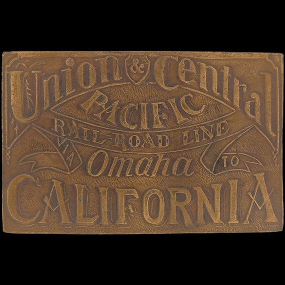 Union Central Pacific Line Railway Railroad Calif… - image 1