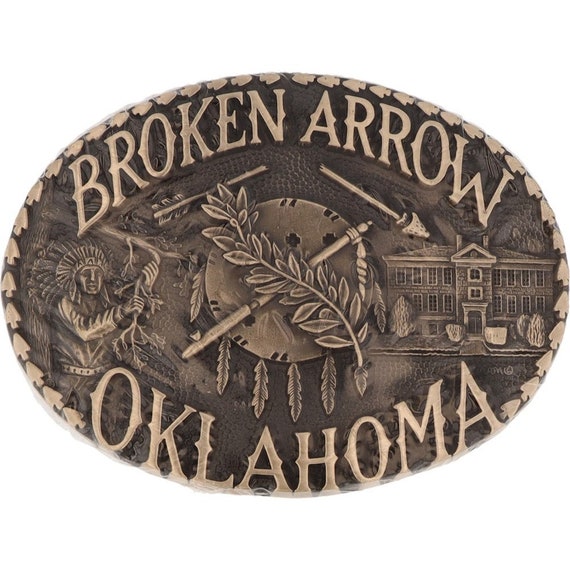 New Brass Broken Arrow Oklahoma Native American P… - image 1
