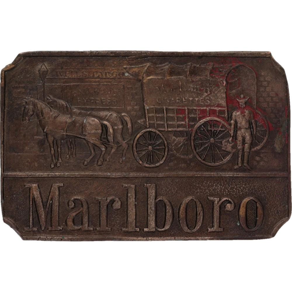 Marlboro マルボロ アンティーク ヴィンテージ レア物 レザーベルト Vintage marlboro belt - Etsy 日本